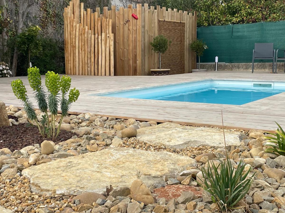 Mas Provencale Jardin Piscine Villa Saint-Cyr-sur-Mer Bagian luar foto