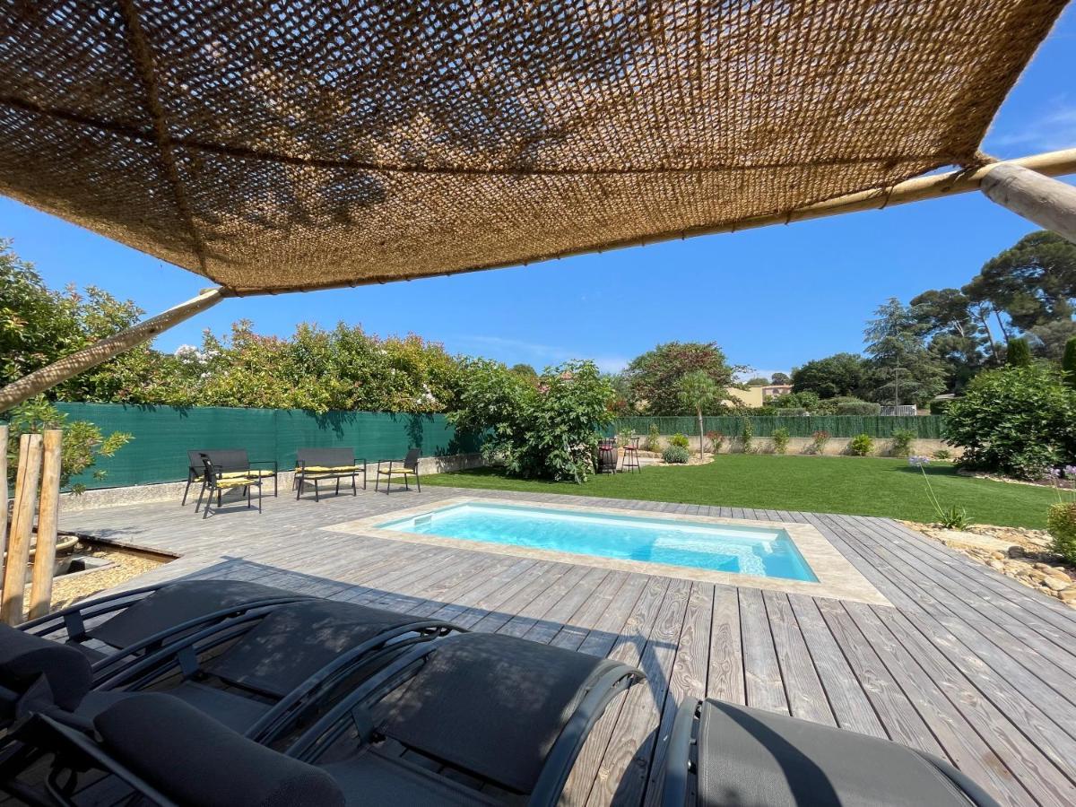 Mas Provencale Jardin Piscine Villa Saint-Cyr-sur-Mer Bagian luar foto