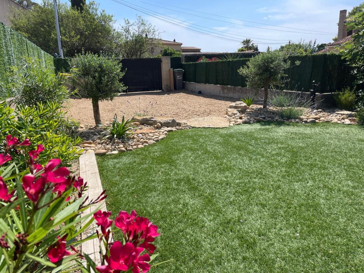 Mas Provencale Jardin Piscine Villa Saint-Cyr-sur-Mer Bagian luar foto